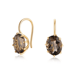 Fervor Montreal Desert Dreams Smoky Quartz- Mirror Mirror On The Wall Earrings