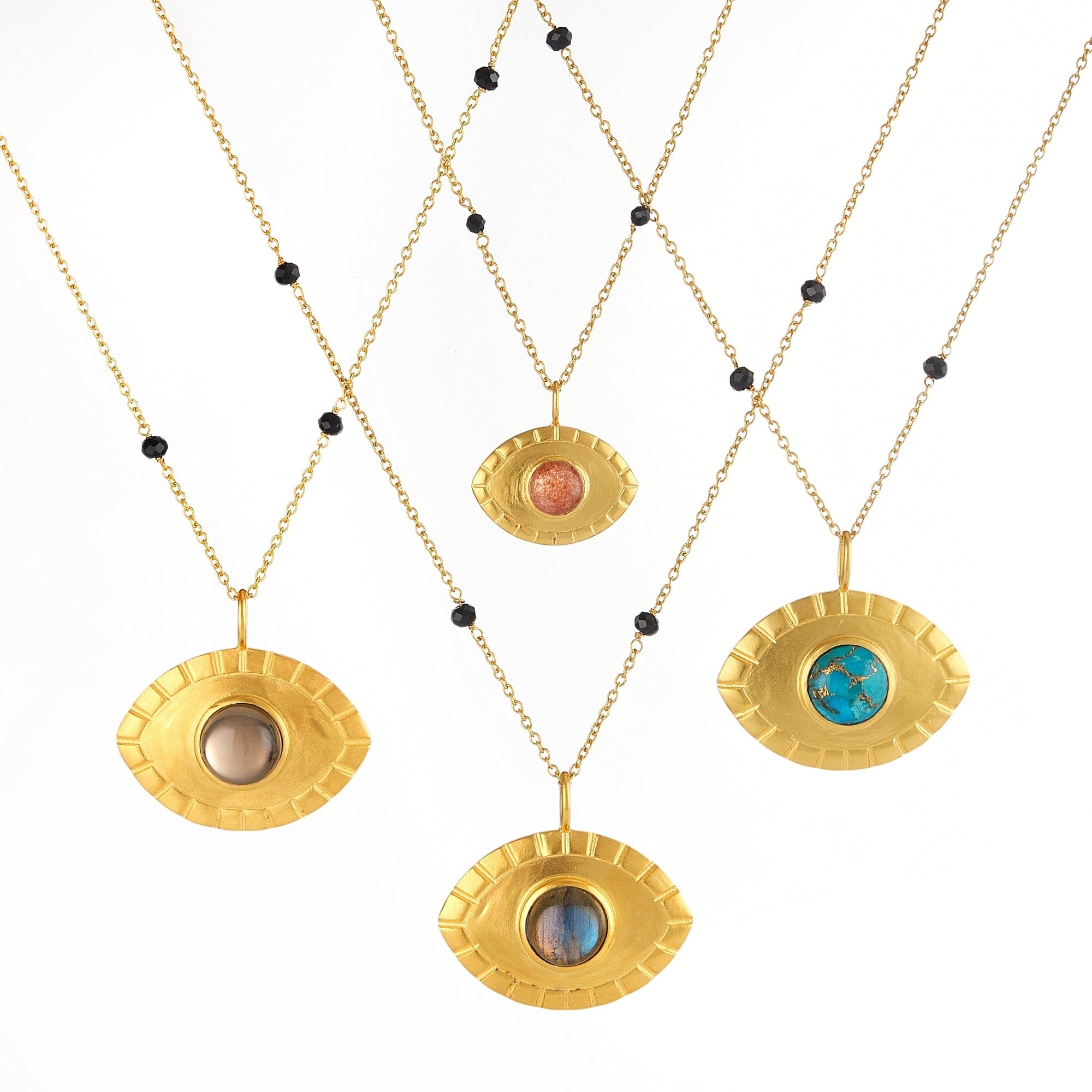 Fervor Montreal Divine Eye Sandstone Necklace (Small)