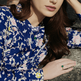Fervor Montreal Envy- Green Goddess Ring