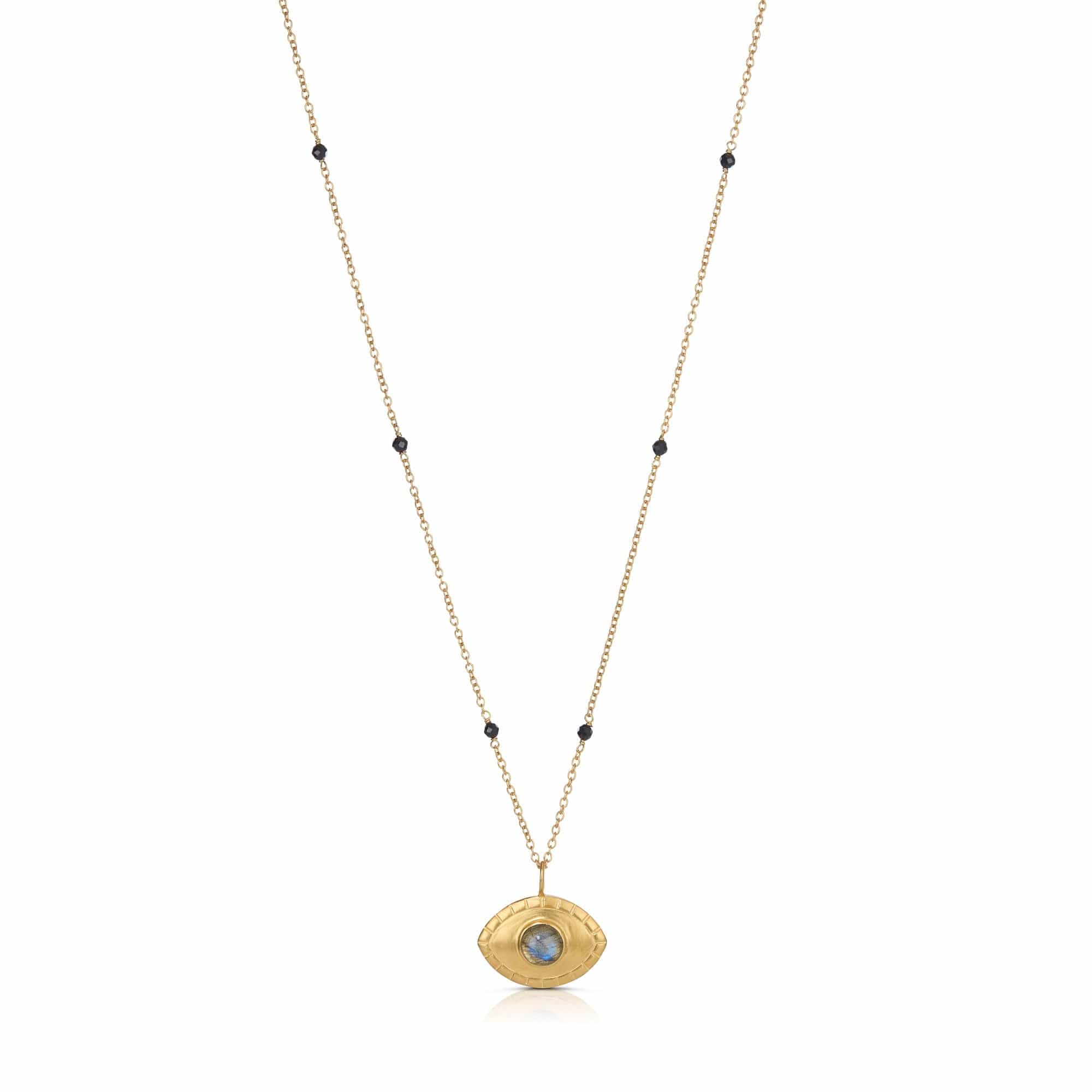 Fervor Montreal Necklace Divine Eye Labradorite Necklace (Small)