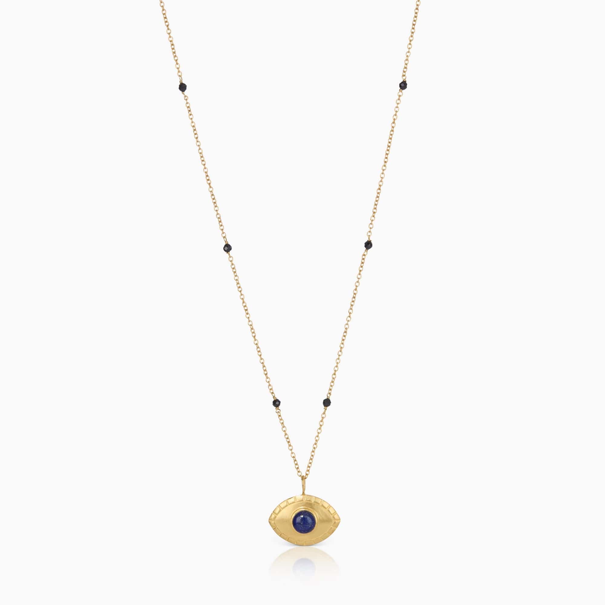 Fervor Montreal Necklace Divine Eye Lapis Lazuli Necklace (Small)