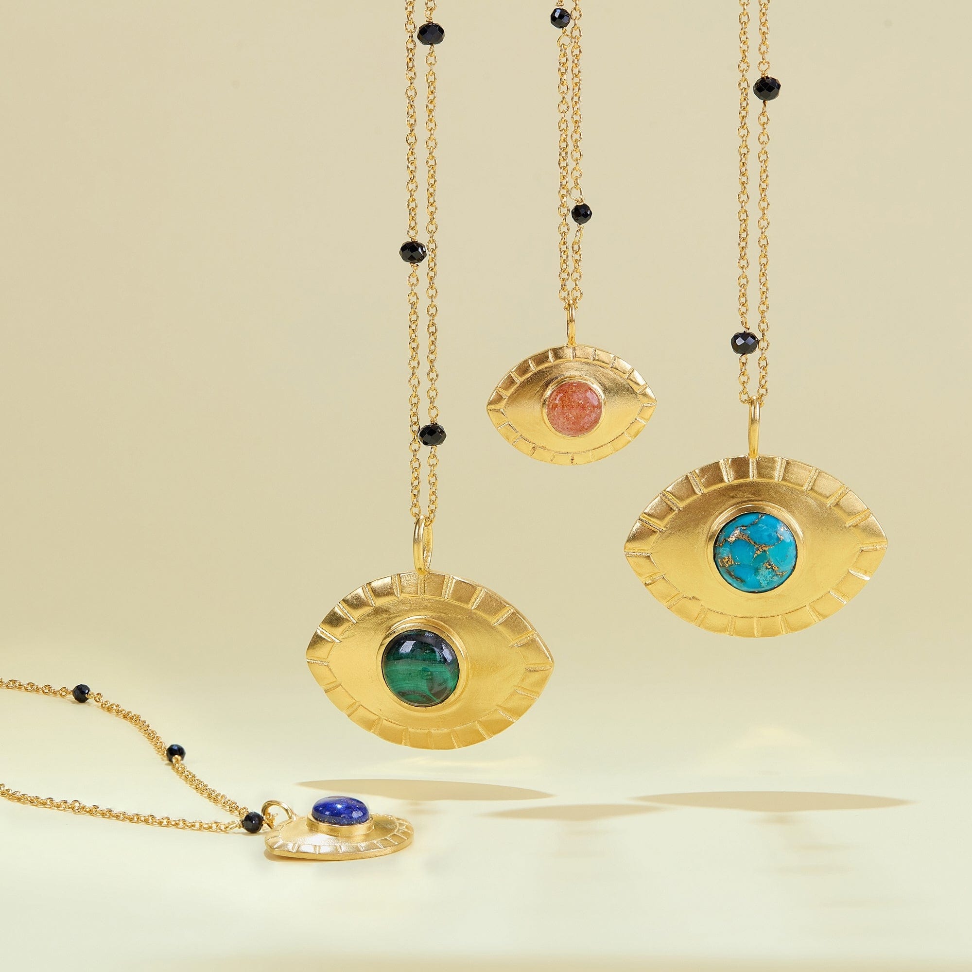 Fervor Montreal Necklace Divine Eye Lapis Lazuli Necklace (Small)