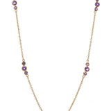 Fervor Montreal African Amethyst Bubbles Necklace