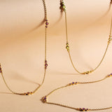 Fervor Montreal African Amethyst Bubbles Necklace
