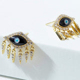 Fervor Montreal Earrings Divine Eye- Lower Lash Evil Eye Earrings