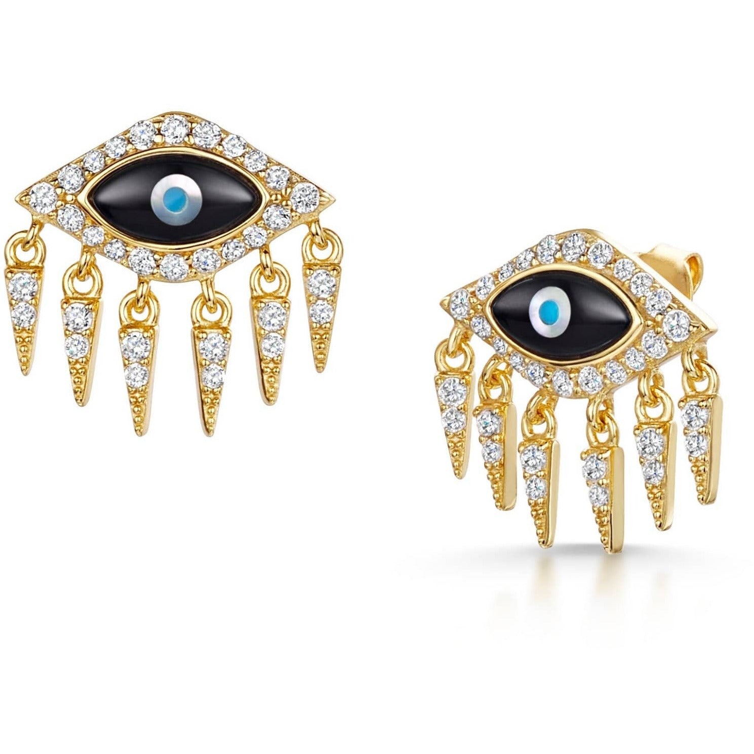 Fervor Montreal Earrings Divine Eye- Lower Lash Evil Eye Earrings