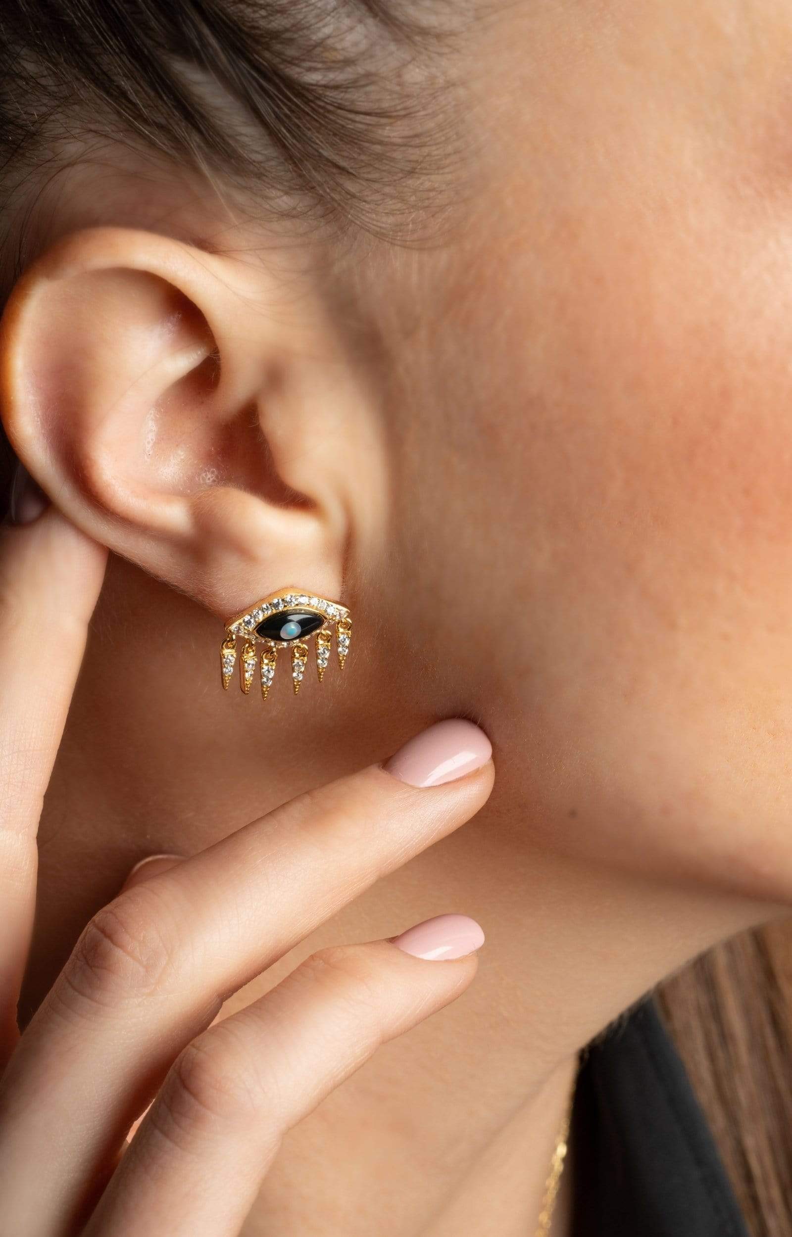 Fervor Montreal Earrings Divine Eye- Lower Lash Lucky Eye Earrings
