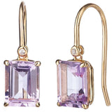 Fervor Montreal Earrings Pink Amethyst Dangle Earrings