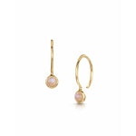 Fervor Montreal Earrings Rainbow Moonstone Petite Earrings