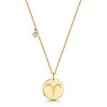 Fervor Montreal Necklace Aries Double-Sided Zodiac & Constellation Necklace