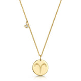 Fervor Montreal Necklace Aries Double-Sided Zodiac & Constellation Necklace