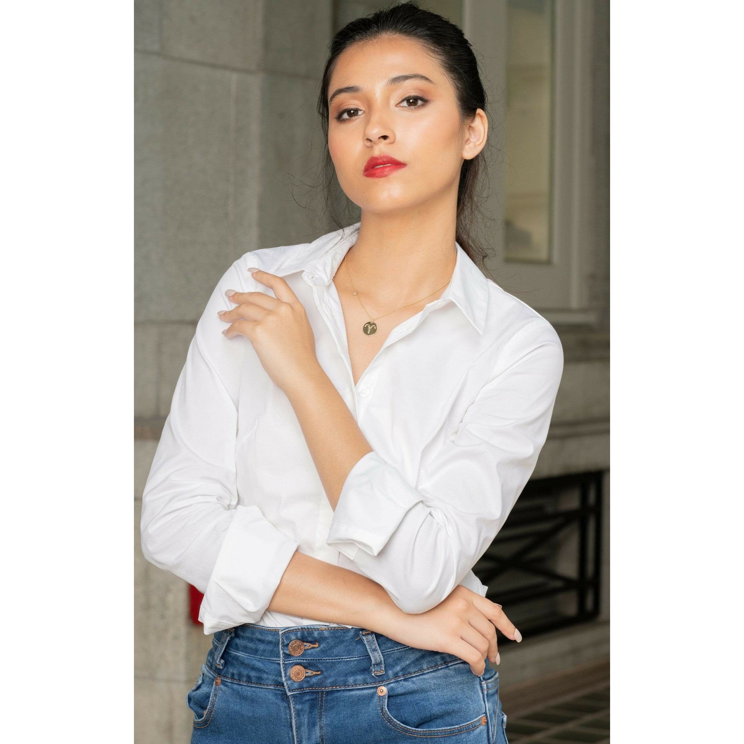 Fervor Montreal Necklace Aries Double-Sided Zodiac & Constellation Necklace