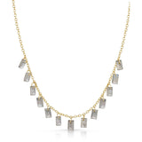 Fervor Montreal Necklace Baguette Charms Labradorite Necklace