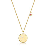 Fervor Montreal Necklace Cancer Double-Sided Zodiac & Constellation Necklace