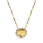 Fervor Montreal Necklace Citrine Island Necklace