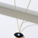Fervor Montreal Necklace Divine Eye- Dew Drop Evil Eye Necklace