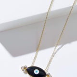 Fervor Montreal Necklace Divine Eye- Double Bubble Evil Eye Necklace
