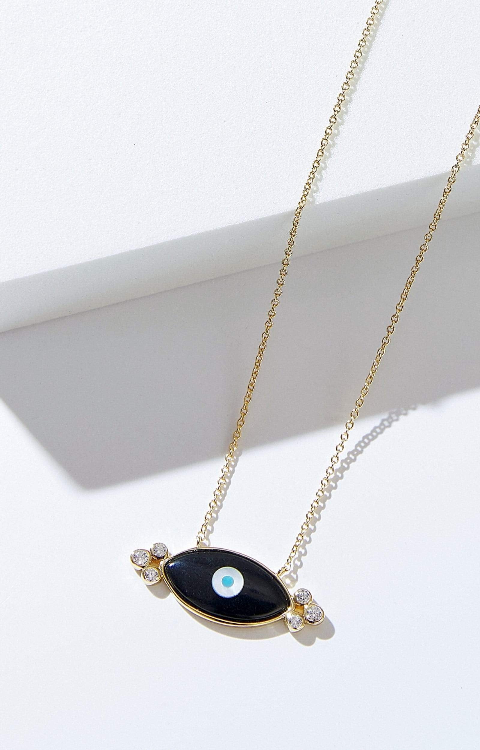 Fervor Montreal Necklace Divine Eye- Double Bubble Evil Eye Necklace