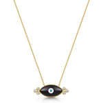 Fervor Montreal Necklace Divine Eye- Double Bubble Evil Eye Necklace