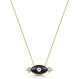 Fervor Montreal Necklace Divine Eye- Double Bubble Evil Eye Necklace