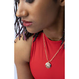 Fervor Montreal Necklace Divine Eye- Medallion Necklace