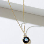 Fervor Montreal Necklace Divine Eye- Round Bubble Evil Eye Necklace