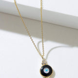 Fervor Montreal Necklace Divine Eye- Round Bubble Evil Eye Necklace