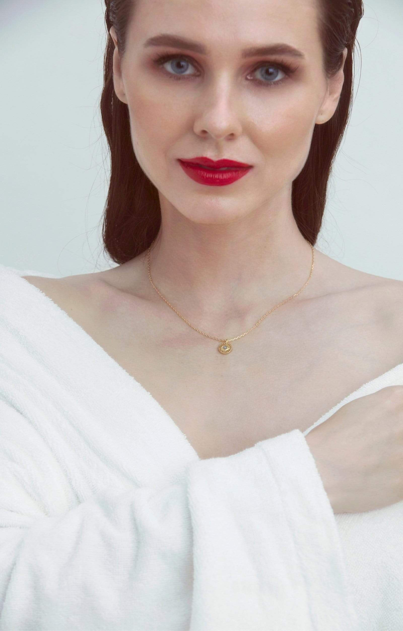 Fervor Montreal Necklace Divine Eye- Sequin Eye