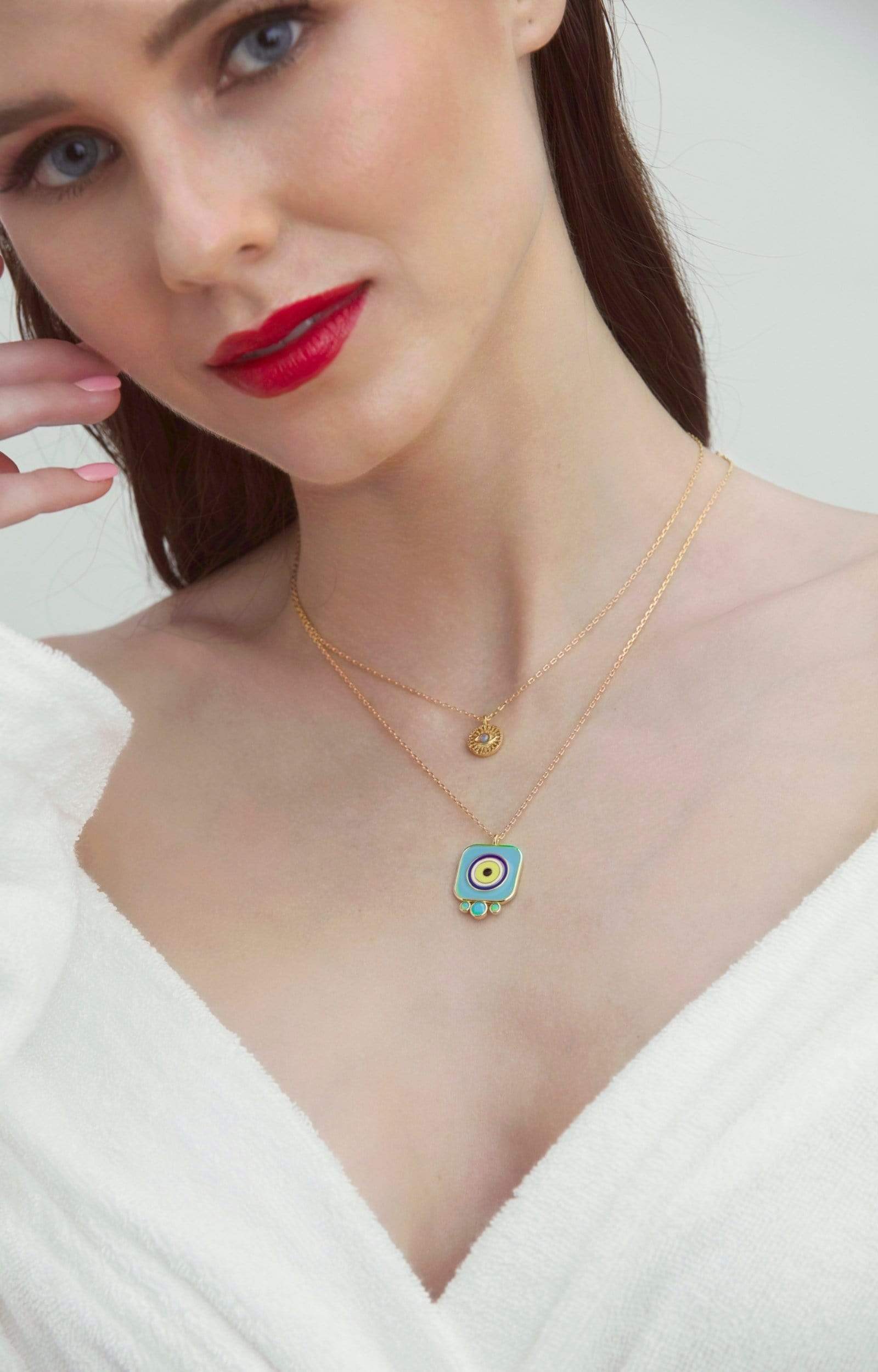 Fervor Montreal Necklace Divine Eye- Sequin Eye