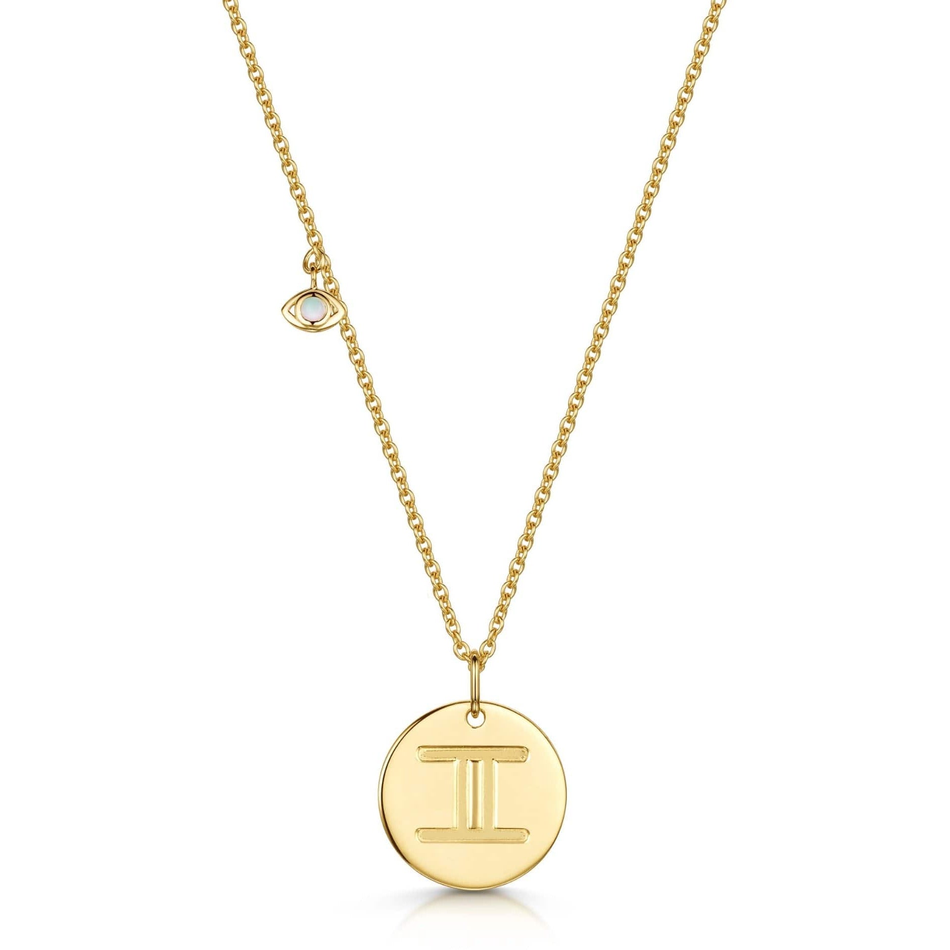 Fervor Montreal Necklace Gemini Double-Sided Zodiac & Constellation Necklace