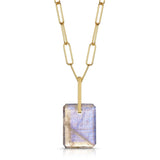 Fervor Montreal Necklace Labradorite Slab Necklace