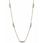 Fervor Montreal Necklace Malaika Rainbow Moonstone Bubbles Necklace