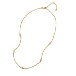 Fervor Montreal Necklace Malaika Rainbow Moonstone Bubbles Necklace