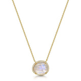 Fervor Montreal Necklace Malaika Rainbow Moonstone Island Necklace