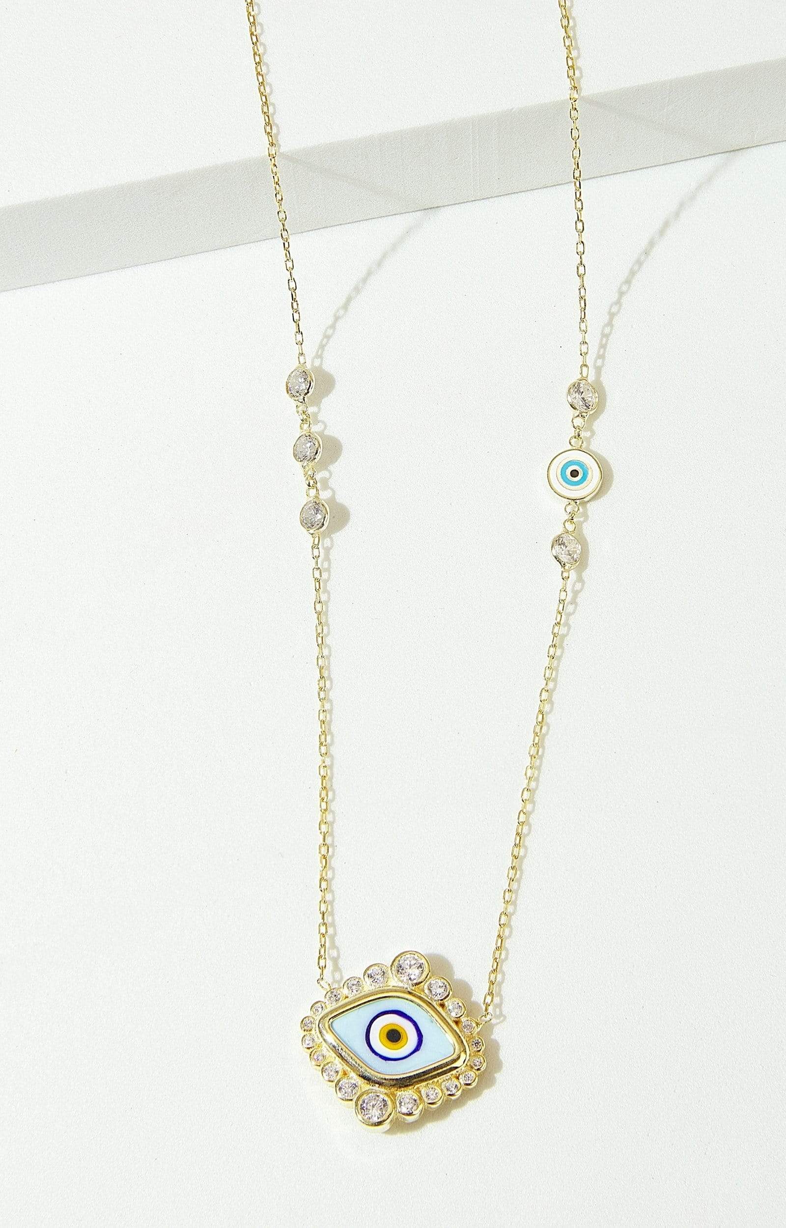 Fervor Montreal Necklace Mati Tile Corfu Necklace
