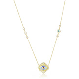 Fervor Montreal Necklace Mati Tile Corfu Necklace