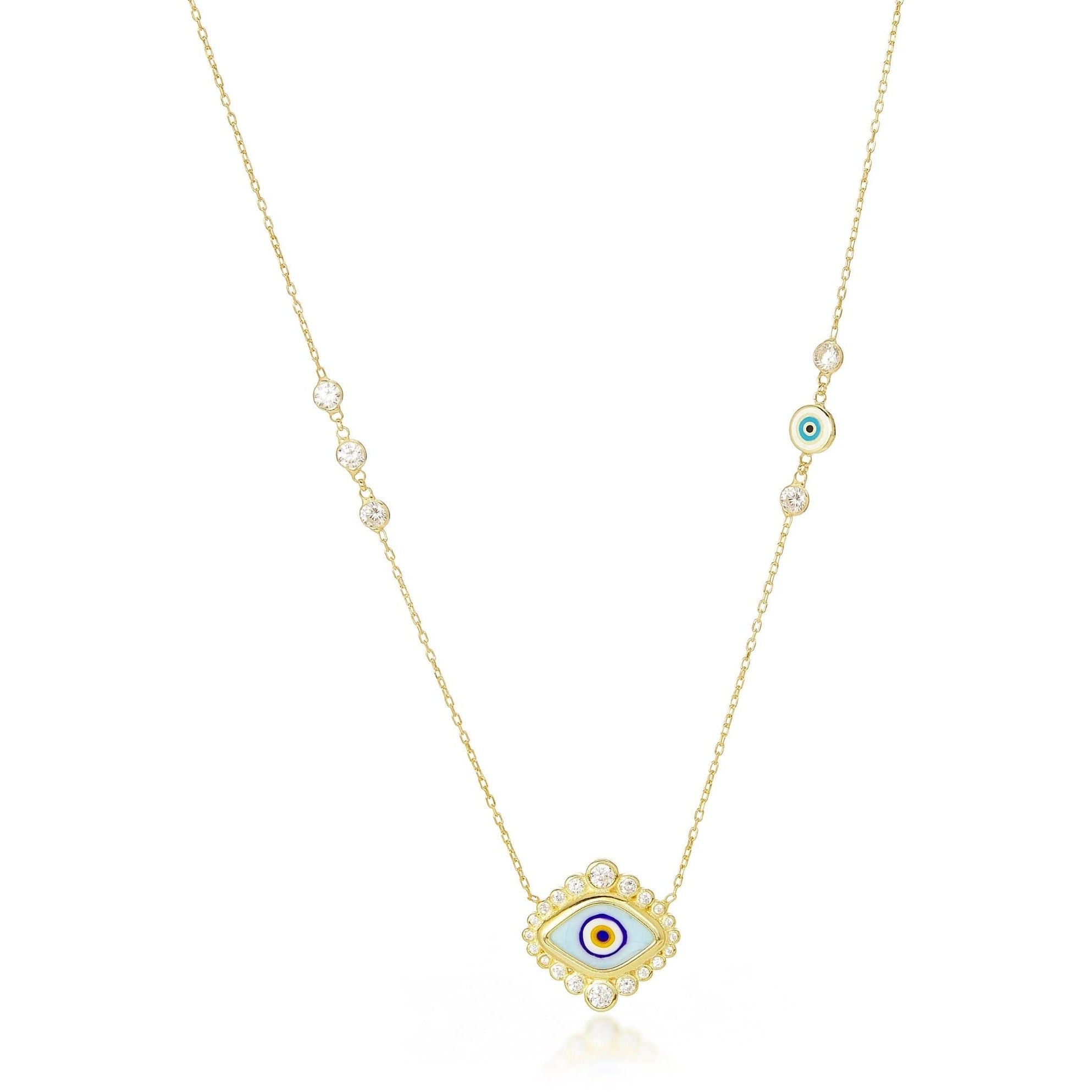 Fervor Montreal Necklace Mati Tile Corfu Necklace