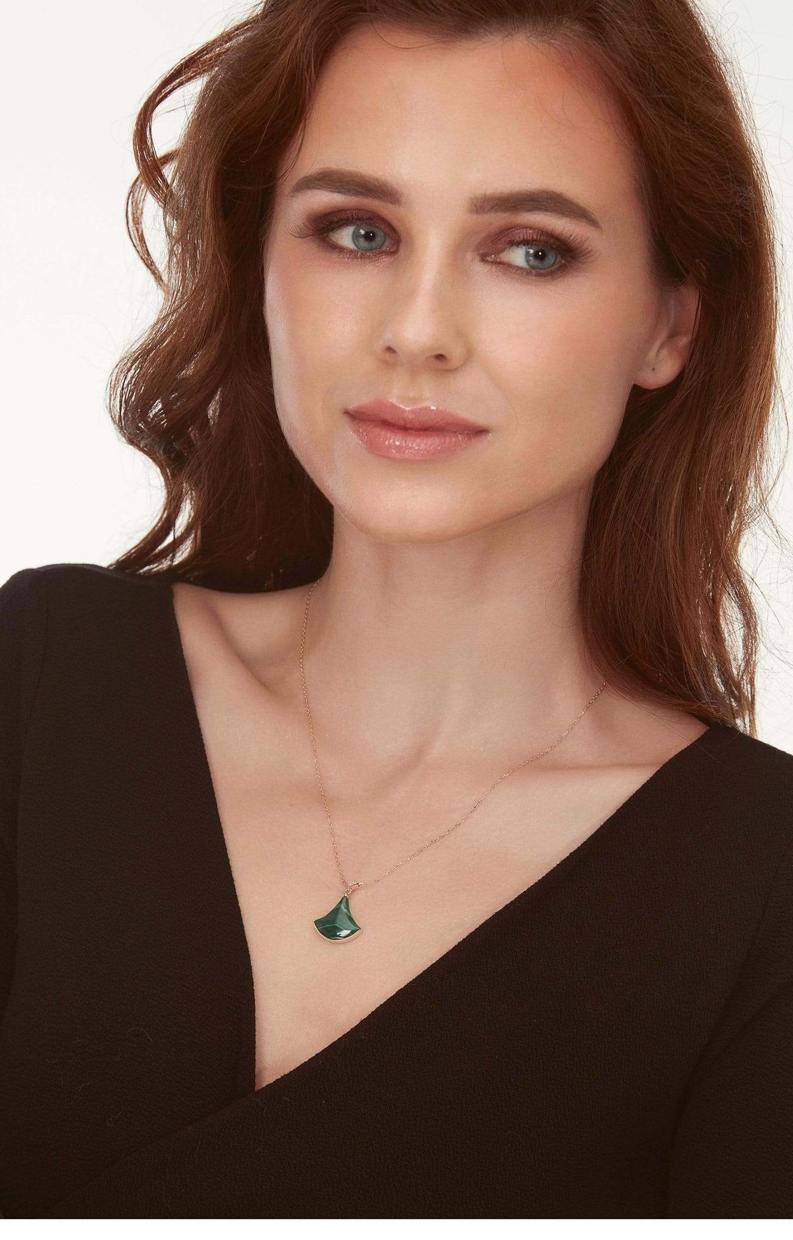 Fervor Montreal Necklace Oriental Fan Necklace