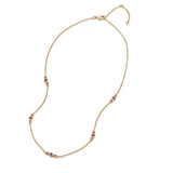 Fervor Montreal Necklace Rhodolite Bubbles Necklace