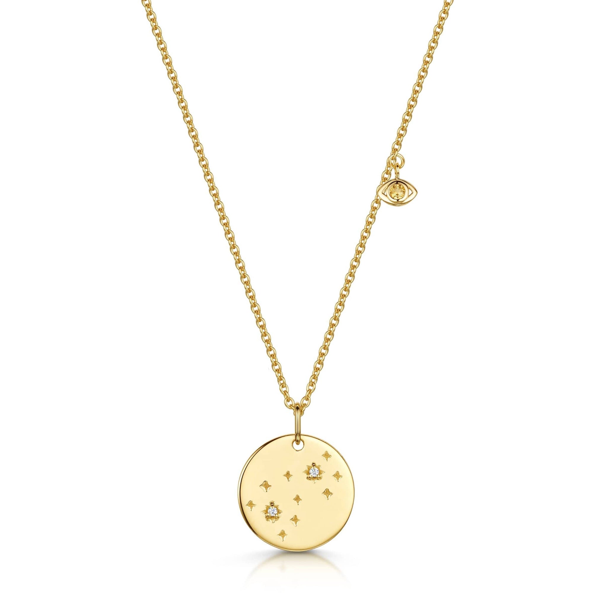 Fervor Montreal Necklace Scorpio Double-Sided Zodiac & Constellation Necklace