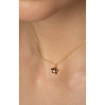 Fervor Montreal Necklace Smoky Quartz Daisy Necklace