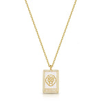 Fervor Montreal Necklace Tarot Card- Strength Necklace