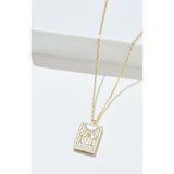 Fervor Montreal Necklace Tarot Card- The Lovers Necklace
