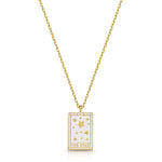 Fervor Montreal Necklace Tarot Card- The Star Reversible Necklace
