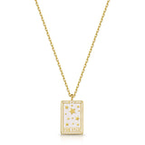 Fervor Montreal Necklace Tarot Card- The Star Reversible Necklace