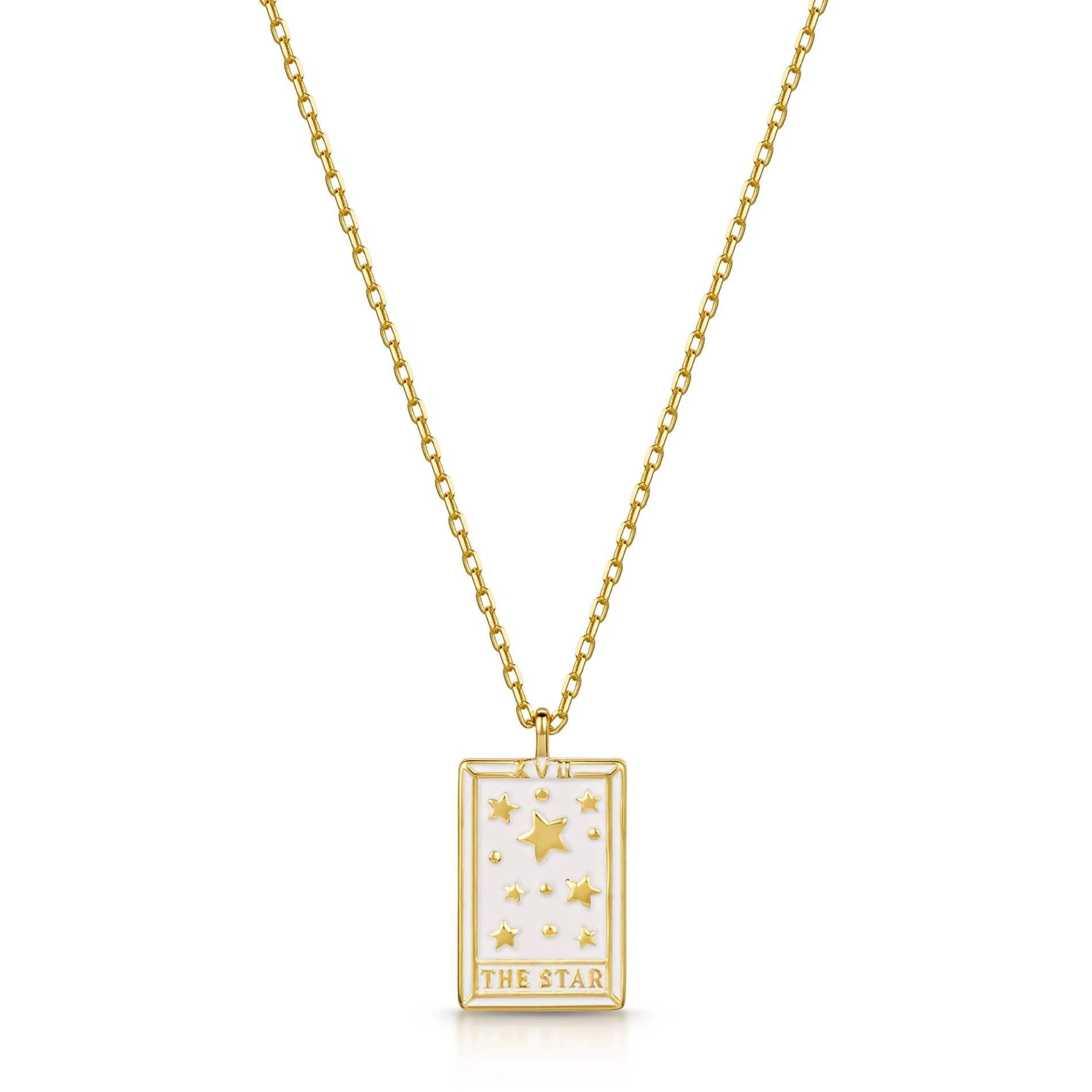 Fervor Montreal Necklace Tarot Card- The Star Reversible Necklace