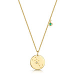 Fervor Montreal Necklace Taurus Double-Sided Zodiac & Constellation Necklace