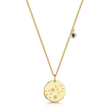 Fervor Montreal Necklace Virgo Double-Sided Zodiac & Constellation Necklace