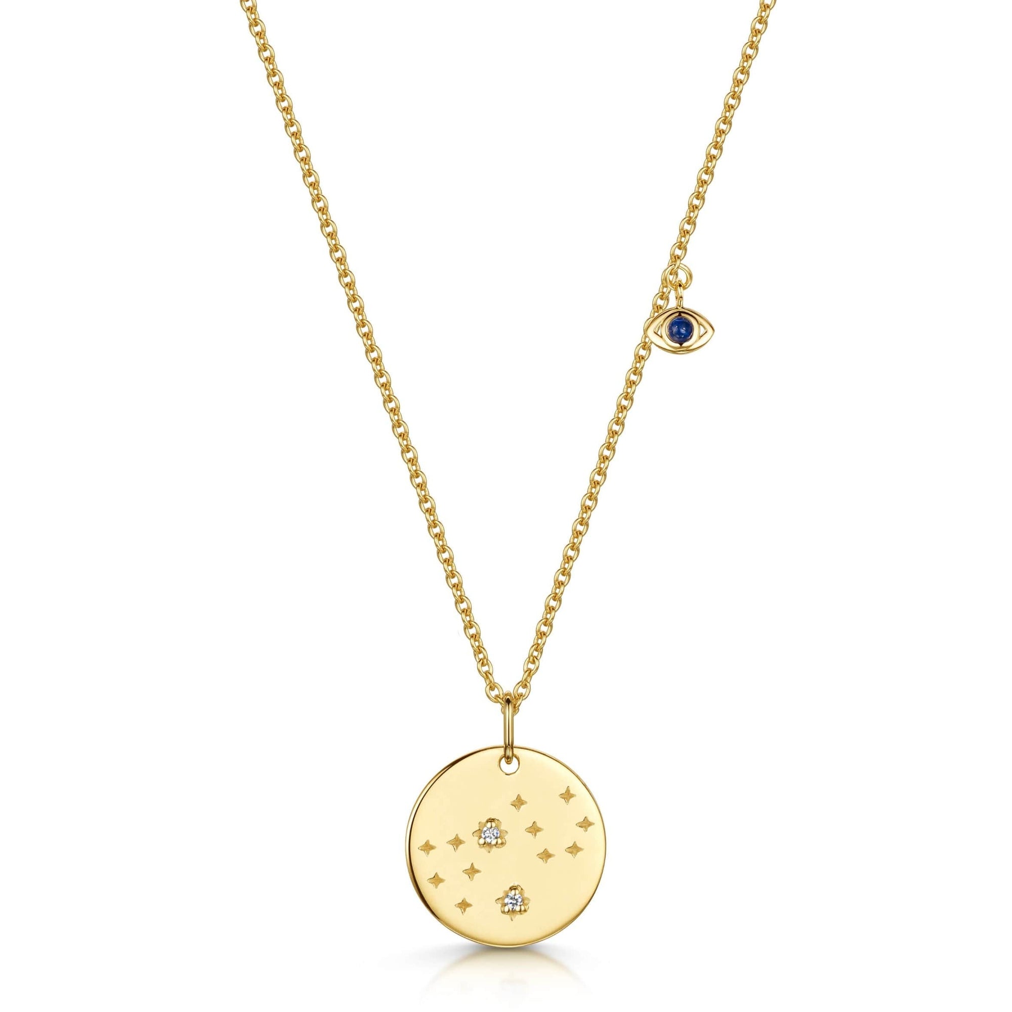 Fervor Montreal Necklace Virgo Double-Sided Zodiac & Constellation Necklace