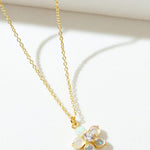 Fervor Montreal Necklace White Opal Daisy Necklace